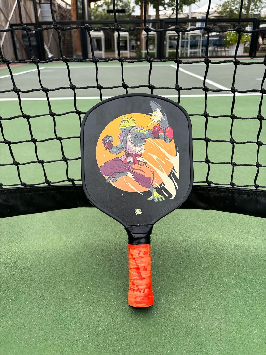 Pickleball Paddle for Kids- Child Size, Lightweight, Comfortable Grip, Carbon Fiber, Pickleball Paddle- Hop Into Play with Frog Paddle!!