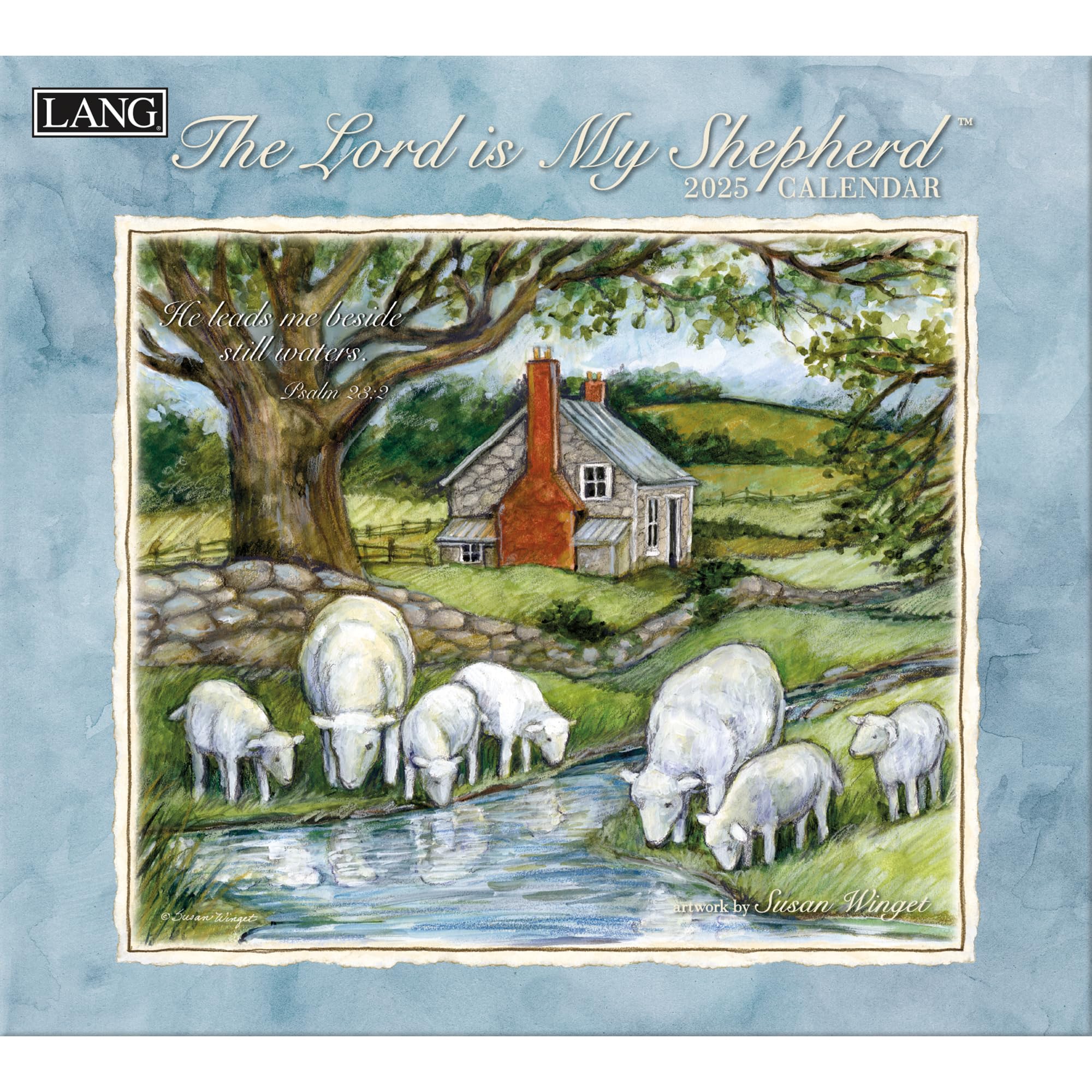 LANG The Lord Is My Shepherd 2025 Wall Calendar (25991002000)