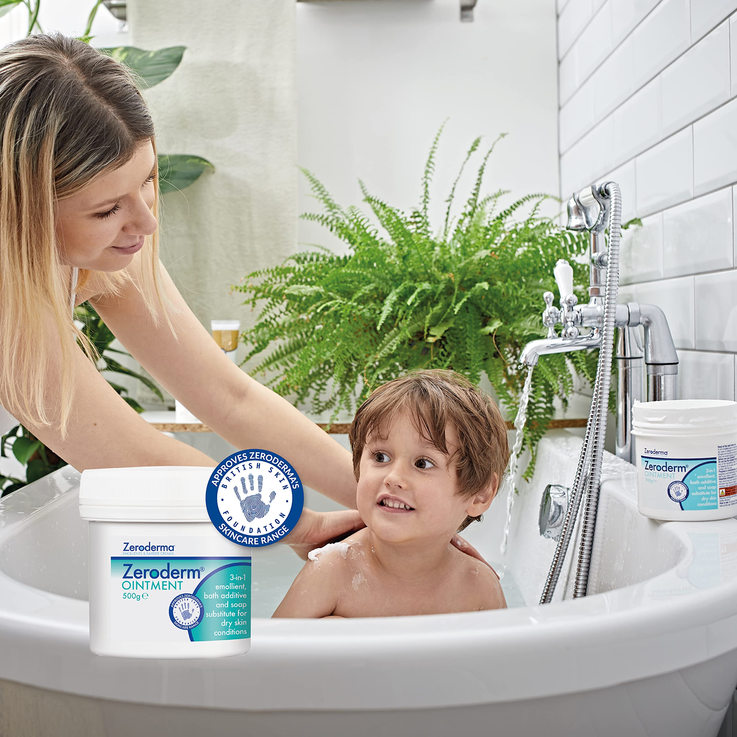 Buy Zeroderma Zeroderm Ointment 500g 3In1 Emollient, Bath Additive