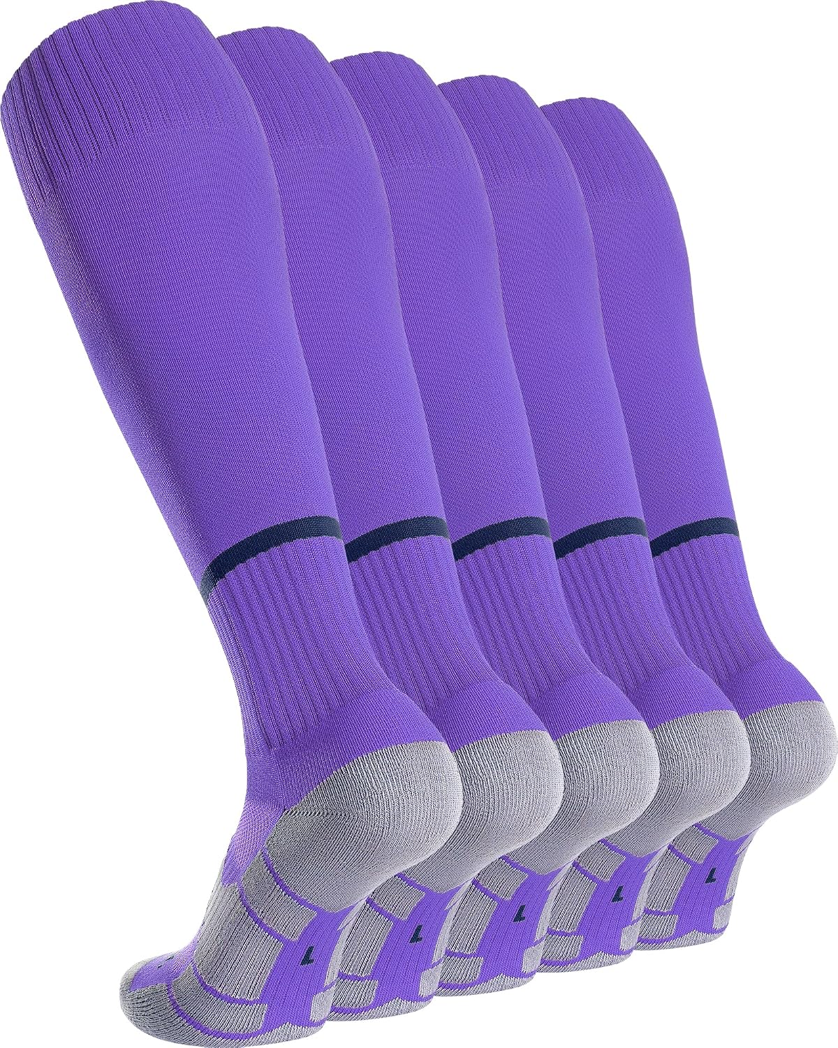 APTESOL Soccer Socks Knee High Team Sport Socks for Kids Youth Adult