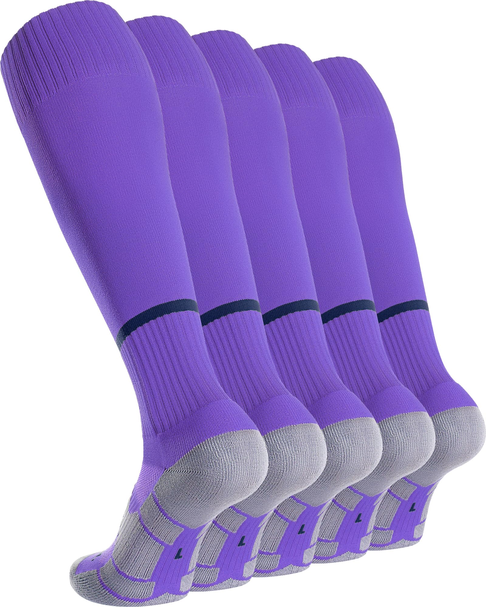 APTESOL Soccer Socks Knee High Team Sport Socks for Kids Youth Adult