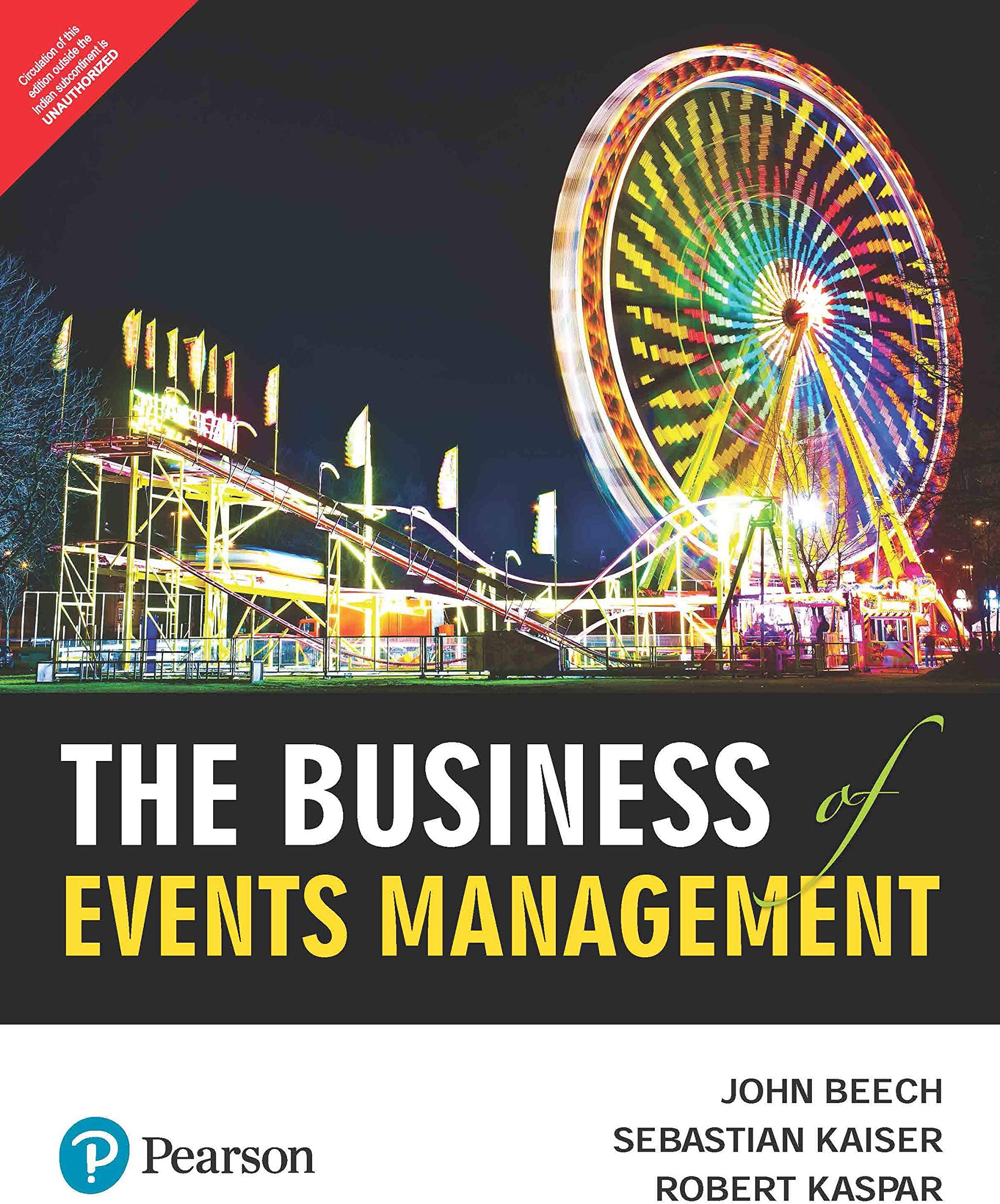 BUSINESS OF EVENTS MANAGEMENT