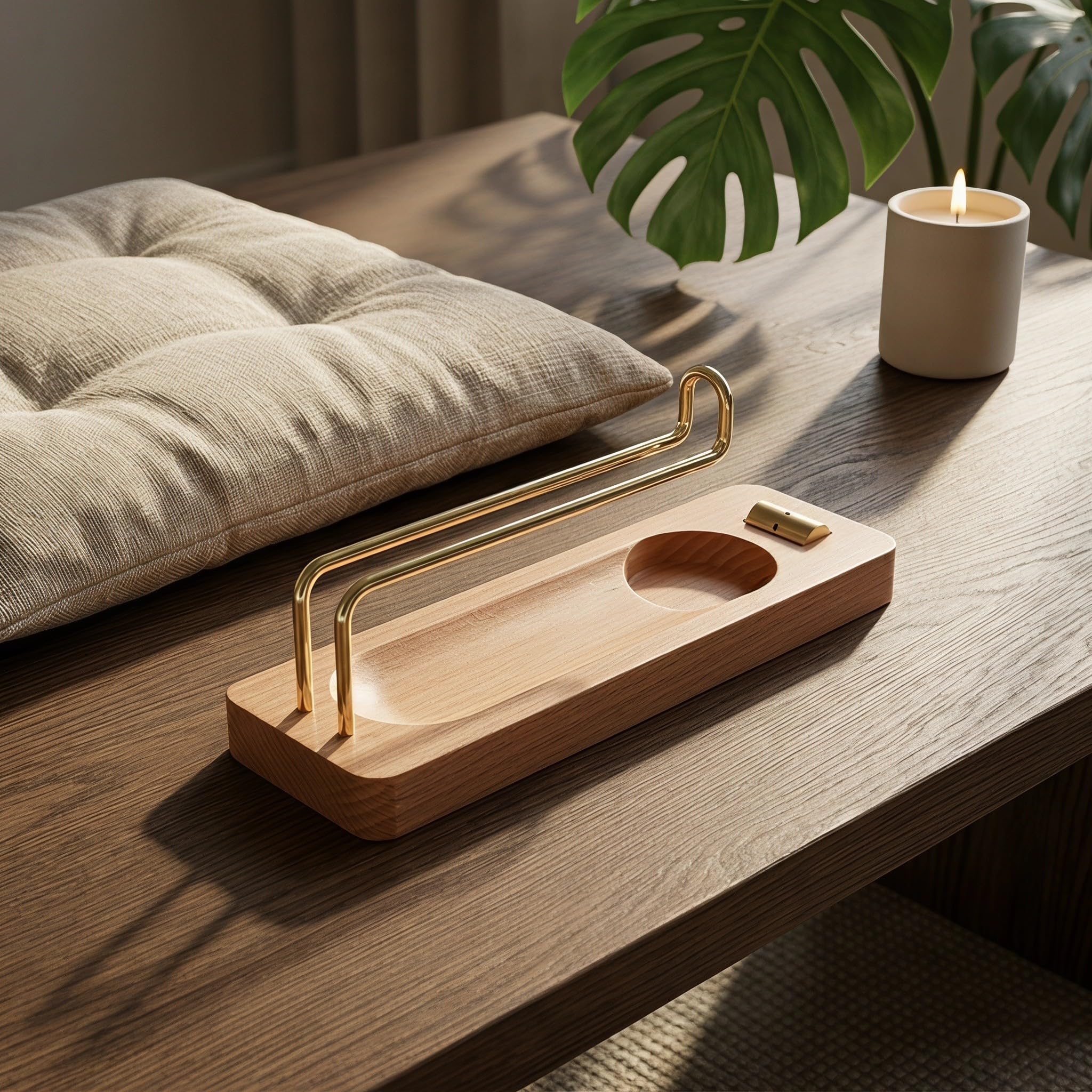 Zerodeko Porta salvia e palo santo artigianale per casa e ufficio.