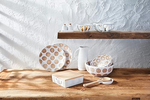 Miniatura 2 de Mud Pie Juego de soporte para cucharas de cerámica reposo_" X 5"  Cuchara de 12 pulgadas