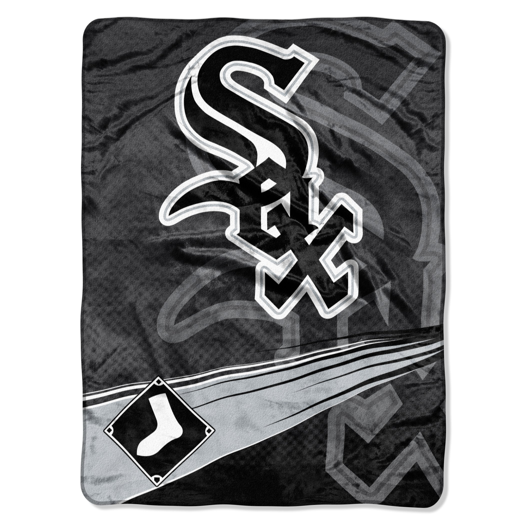 Officially Licensed MLB Speed Raschel Throw Blanket, Soft & Cozy, Washable, Throws & Bedding, 60" x 80"