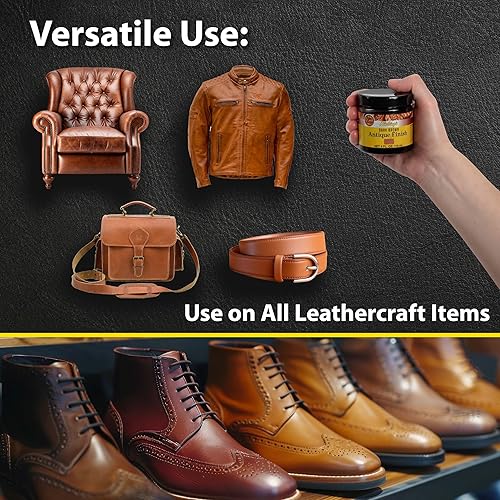 Miniatura 5 de fiebing de acabado antiguo 4 onza Café Oscuro