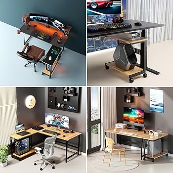 U-POWER PCラック パソコンラック pcワゴン ブラック Amazon | U-POWER 昇降式L字デスク PCラック パソコンラック pc