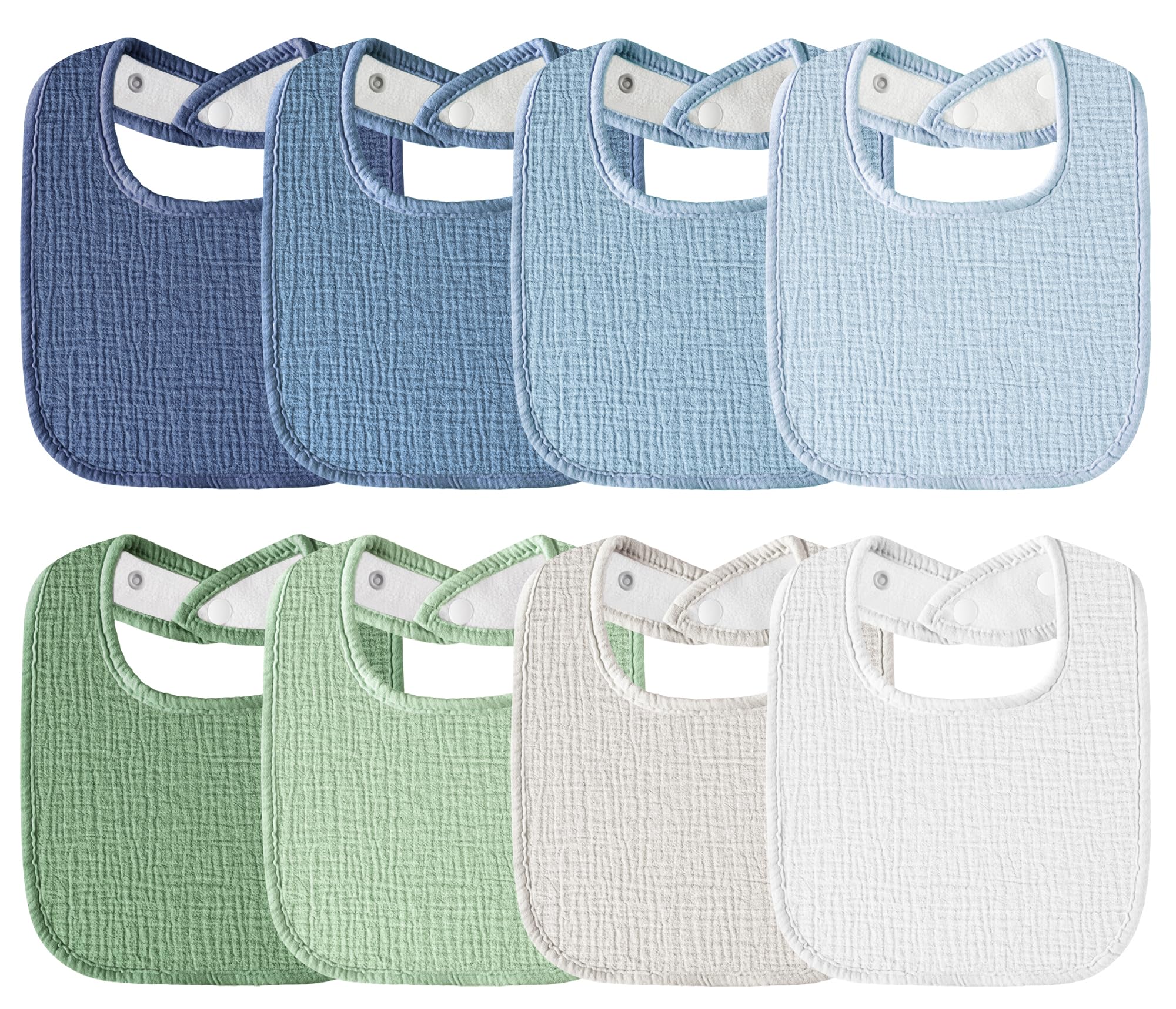Kewlife gift Lätzchen Baby Musselin Viereckige Baby Halstuch Verstellbare für Junge und Mädchen