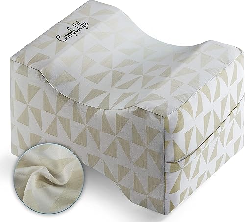 ComfiLife Posicionador corporal, funda de almohada de rodilla con infusión de cobre de repuesto de 10 x 8 x 6.3 pulgadas