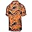 FOCO Cincinnati Bengals NFL Mens Hawaiian Button Up Shirt - S