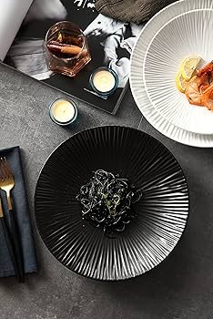 Amazon.com | Jusalpha Set of 4-Japanese Style Porcelain Dinner