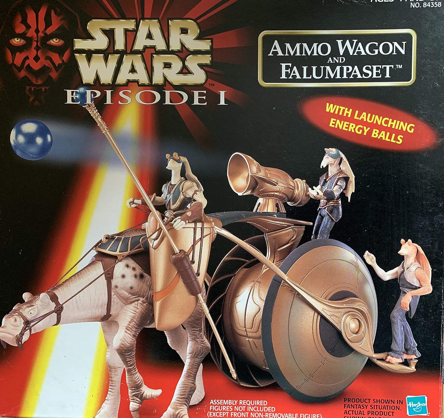 Star Wars Episode 1 Ammo Wagon and Falumpaset