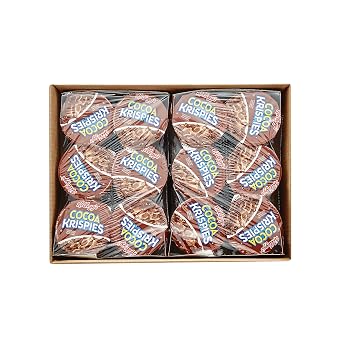 Cocoa Krispies Original Kellogg's Breakfast Cereal In A Cup (Pack of 60)