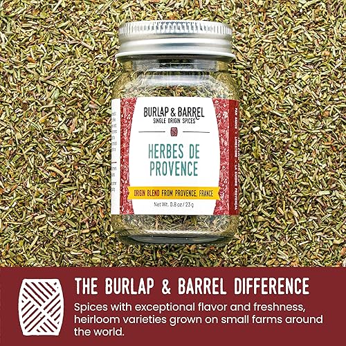 Miniatura 3 de Burlap & Barrel Herbes de Provence - Como se ve en Shark Tank! - Mezcla icónica de hierbas cultivadas y mezcladas en Provenza, Francia - Herbes de