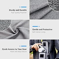 DURAGADGET Sac à Dos Noir pour la Gamme d'appareils Photos Sony Alpha