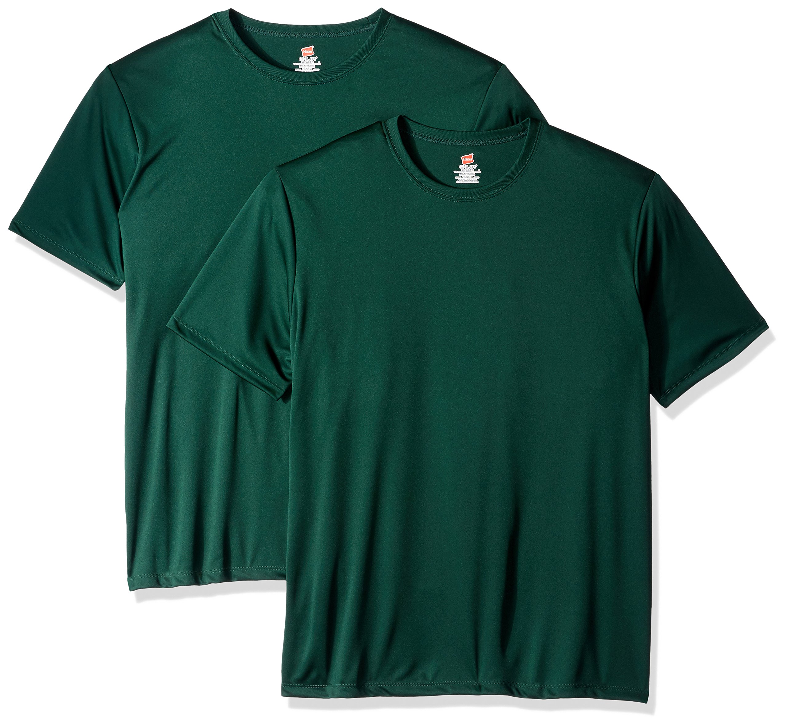 HanesMen's Cool Dri Performance T-Shirt, Moisture-Wicking Short Sleeve Tee, 40+ UPF Protection, 2 Or 5 Pack