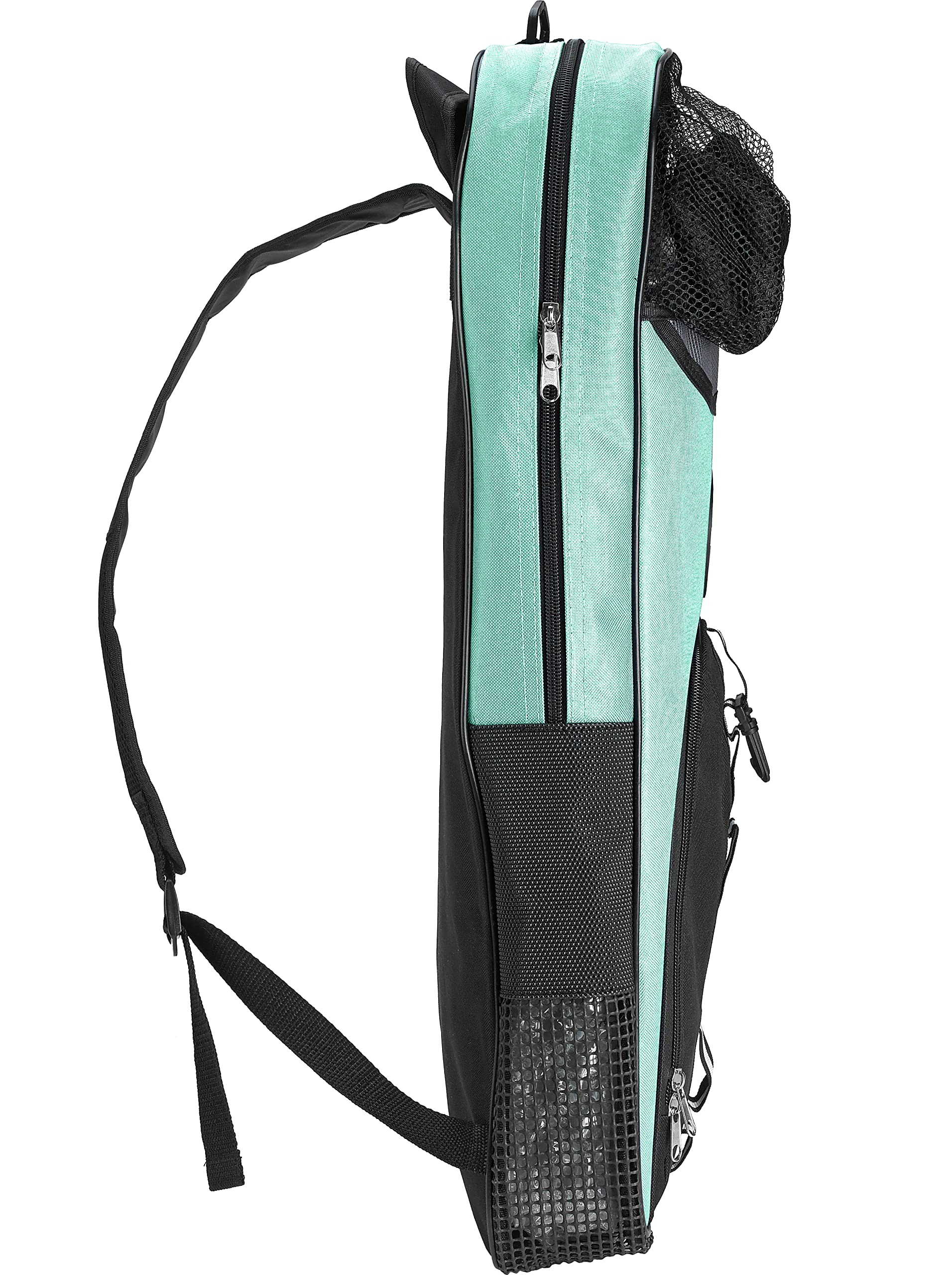 ScubaMax BG-632 Mesh Bag Draw String w/Shoulder Strap - Neon Yellow