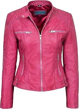 Speed Ladies 8322 Fuchsia Pink Fashion Biker Style Speed Ladies 8322 Fuchsia Pink Fashion Biker Style