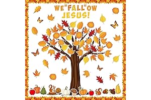 Fall in Love with Jesus Bulletin Board Decorations