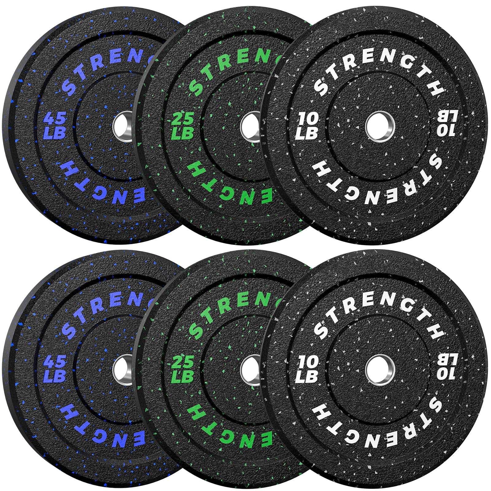 XDDIAS Bumper Plates Set