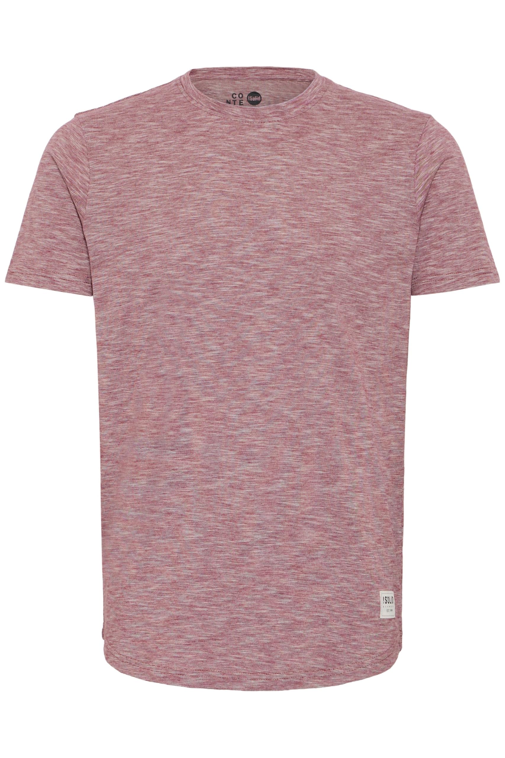 !Solid SDFigos Herren T-Shirt Kurzarm Shirt mit Rundhals-Ausschnitt 100% Baumwolle Regular fit