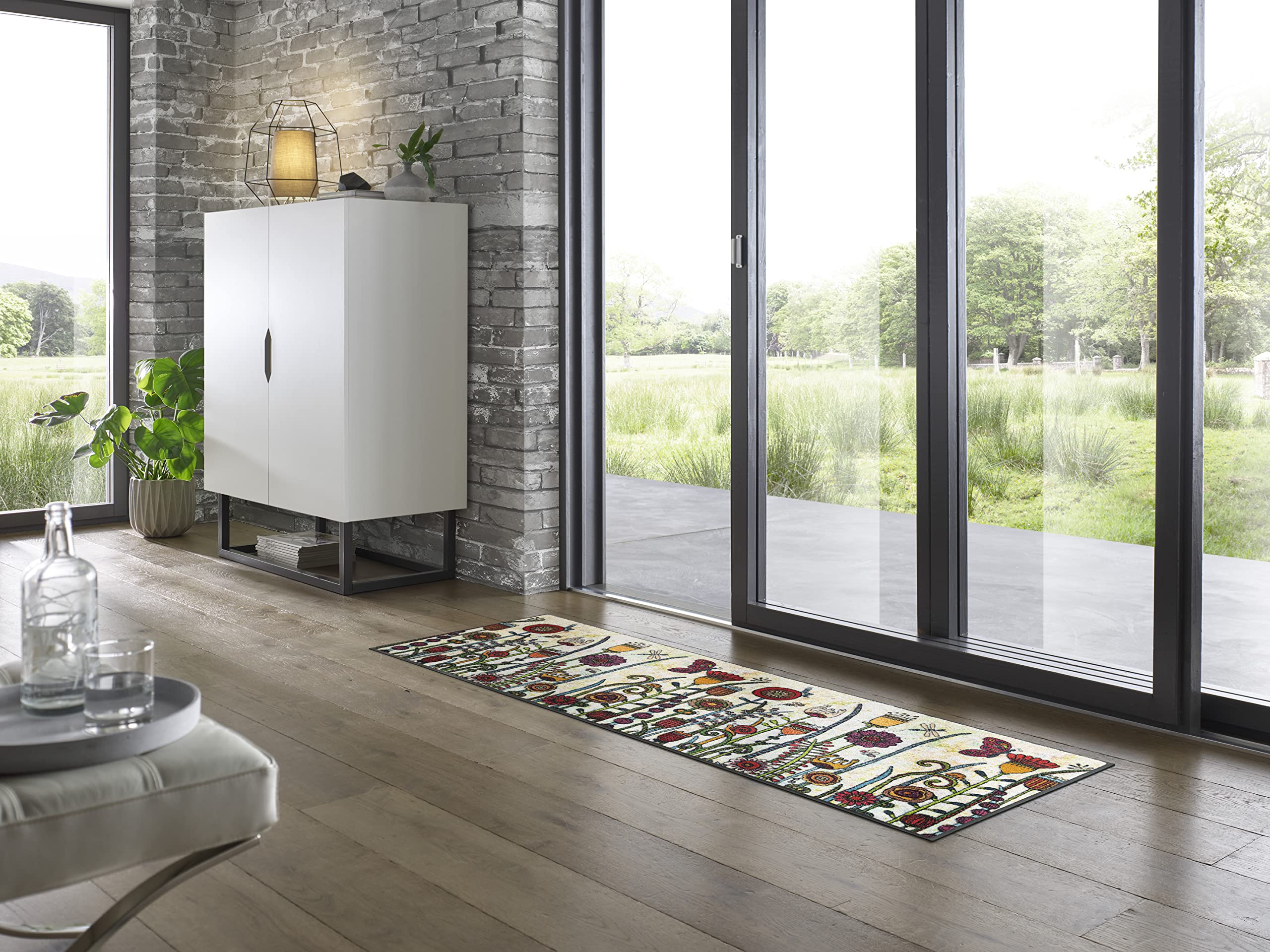 Wash+Dry tappeto Tilea 75x190cm, adatto per interni ed esterni, lavabile