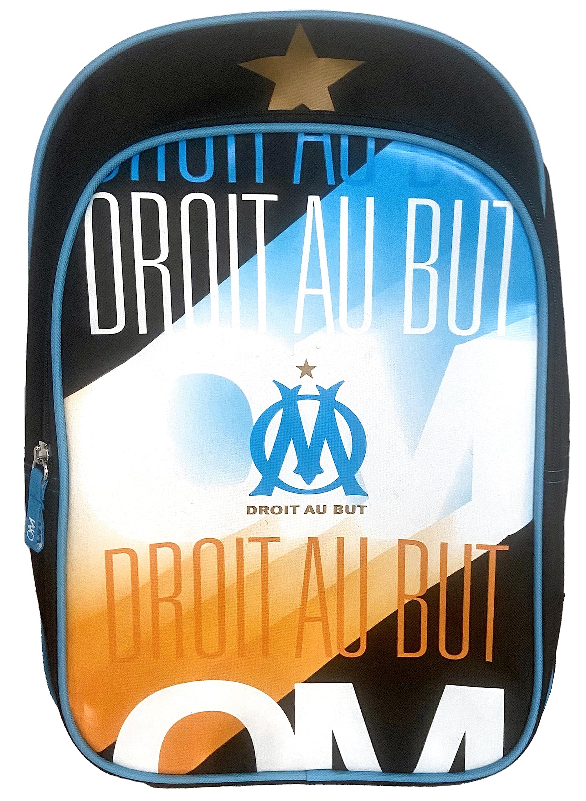 OLYMPIQUE DE MARSEILLE Sac à Dos Scolaire Om - Collection Officielle
