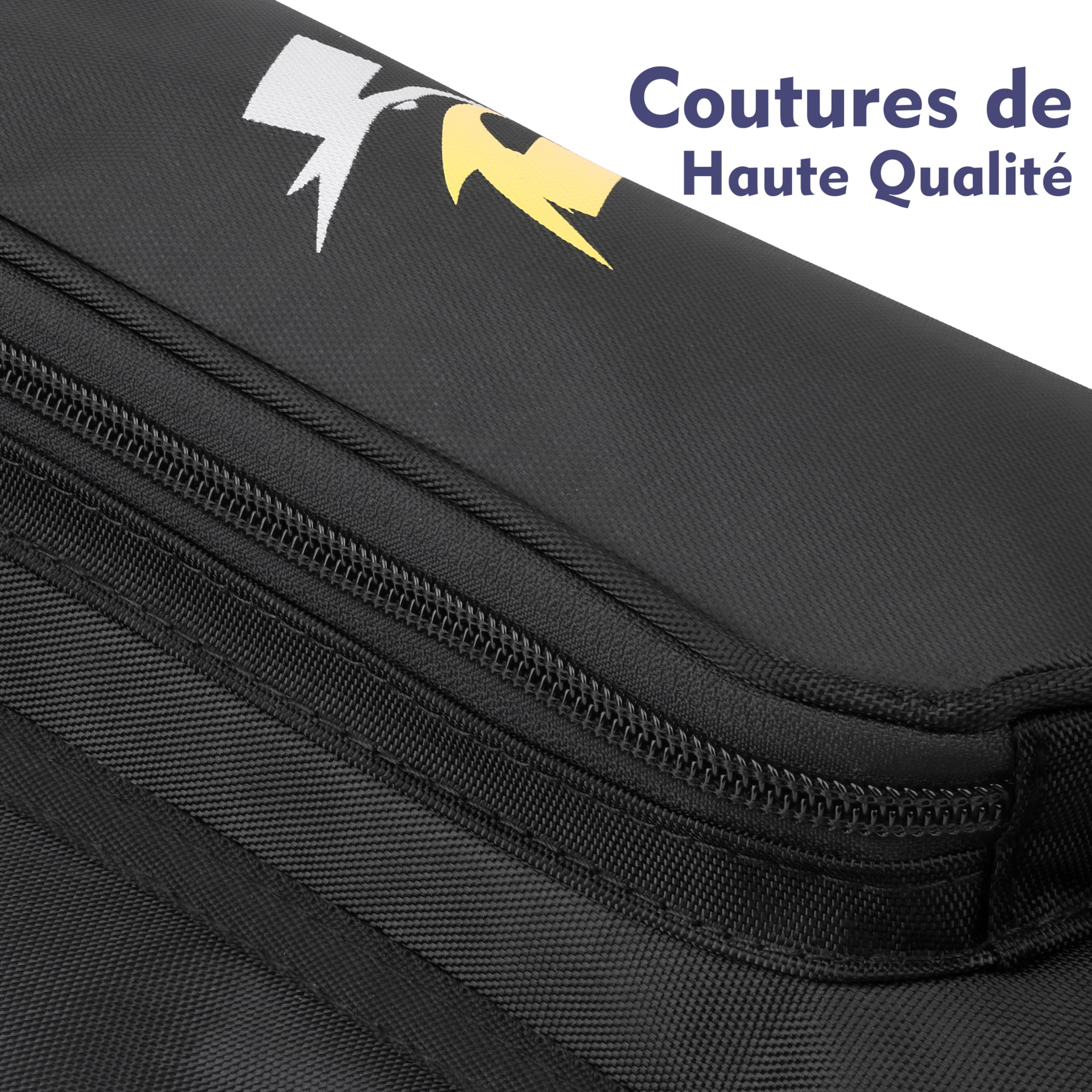 Sunya Carquois de flèche de tir à l'arc. Comprend des Poches pour Languette et libération et Une Ceinture en Nylon réglable. Convient pour la Pratique de l'arc à poulies et de l'arc Classique