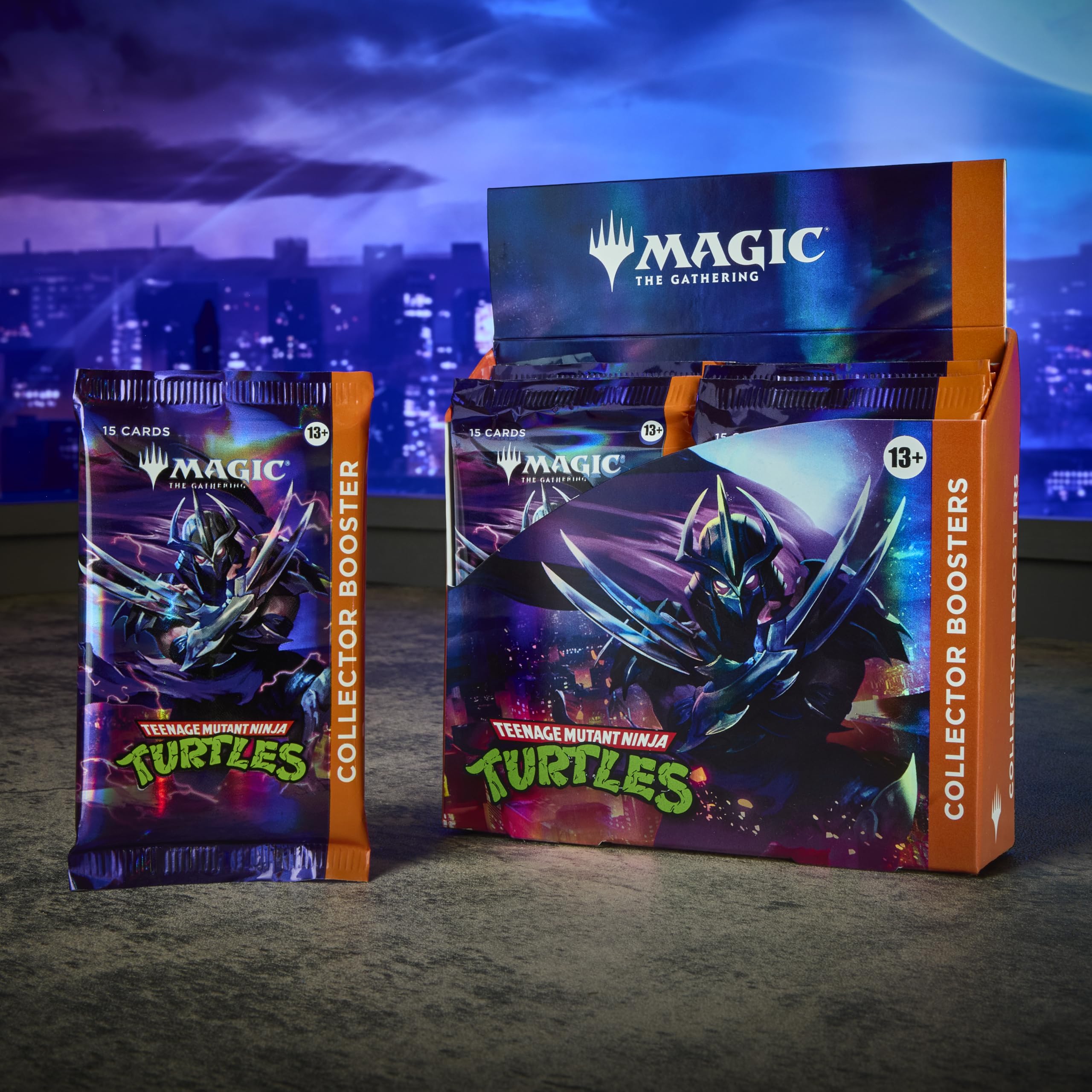 Amazon.com: Magic: The Gathering | Teenage Mutant Ninja Turtles - Collector Booster  Box | 12 Packs