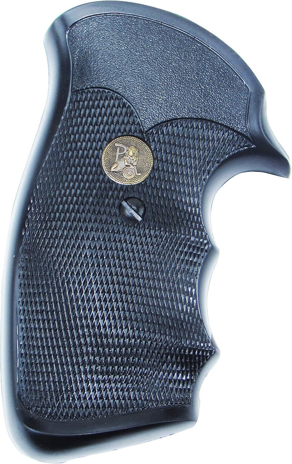 Pachmayr Gripper Grip w/Finger Grooves Black for Ruger Special Police 03175