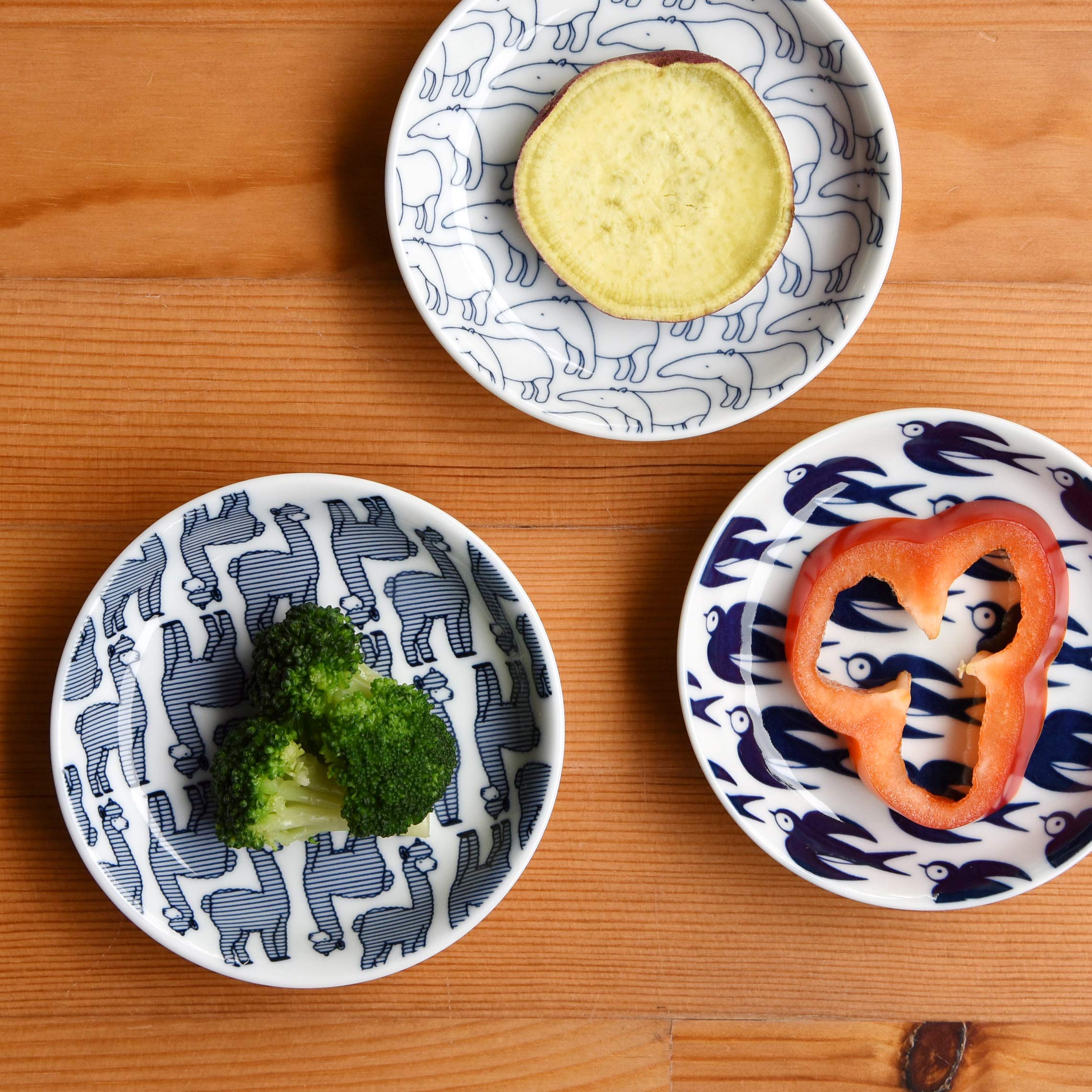 natural69 Hasami Ware Set [QA08] Janke Small Plates, 5 Designs