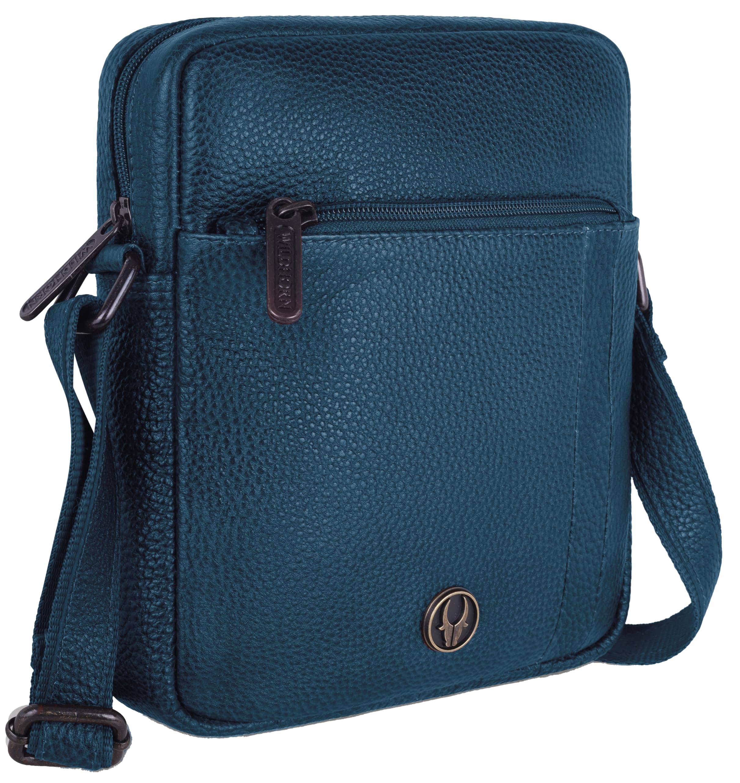 wildhorn Leather Sling Messenger Bag for Men I Multipurpose Crossbody Bag I Travel Bag with Adjustable Strap-picture-40