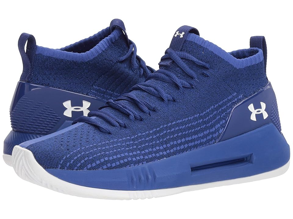 

Under Armour UA Heat Seeker (Formation Blue/Jupiter Blue/White) Men's Basketball Shoes