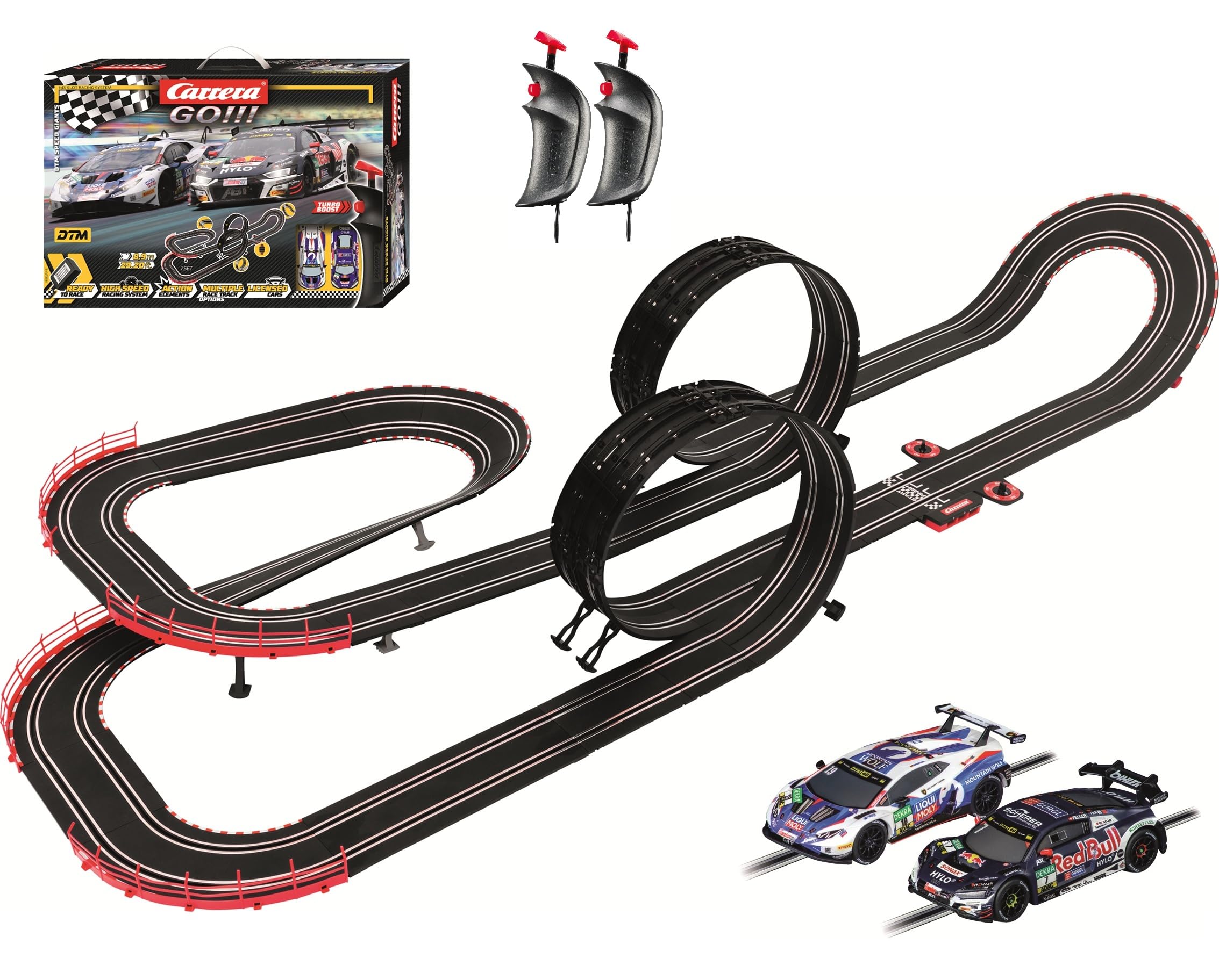 Carrera GO DTM Speed Giants Slot Car Race Track Set – Loop Racing | Electric slot car tra…