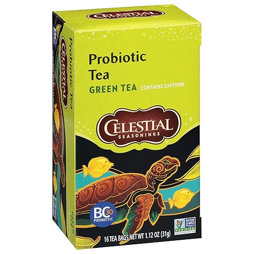 Miniatura 10 de Celestial Seasonings Té verde energético, cafeinado, caja de 12 bolsas de té (paquete de 6)
