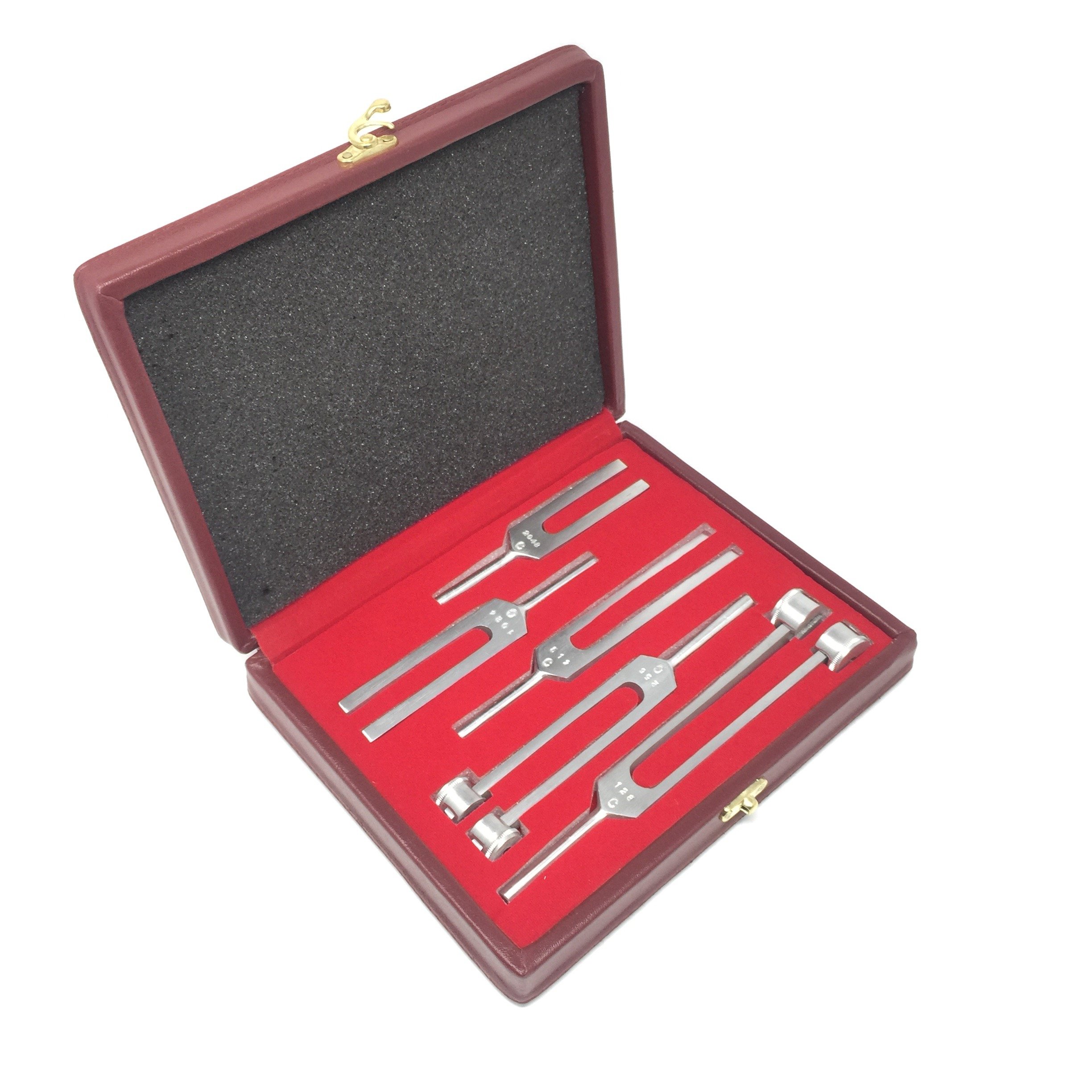 CYNAMED Tuning Fork Set of 5 (C128, C256, C512, C1024, C2048)