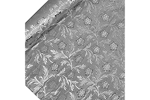 Paper Mart Silver Floral Foil: Transform Gifting with Its Floral Elegance