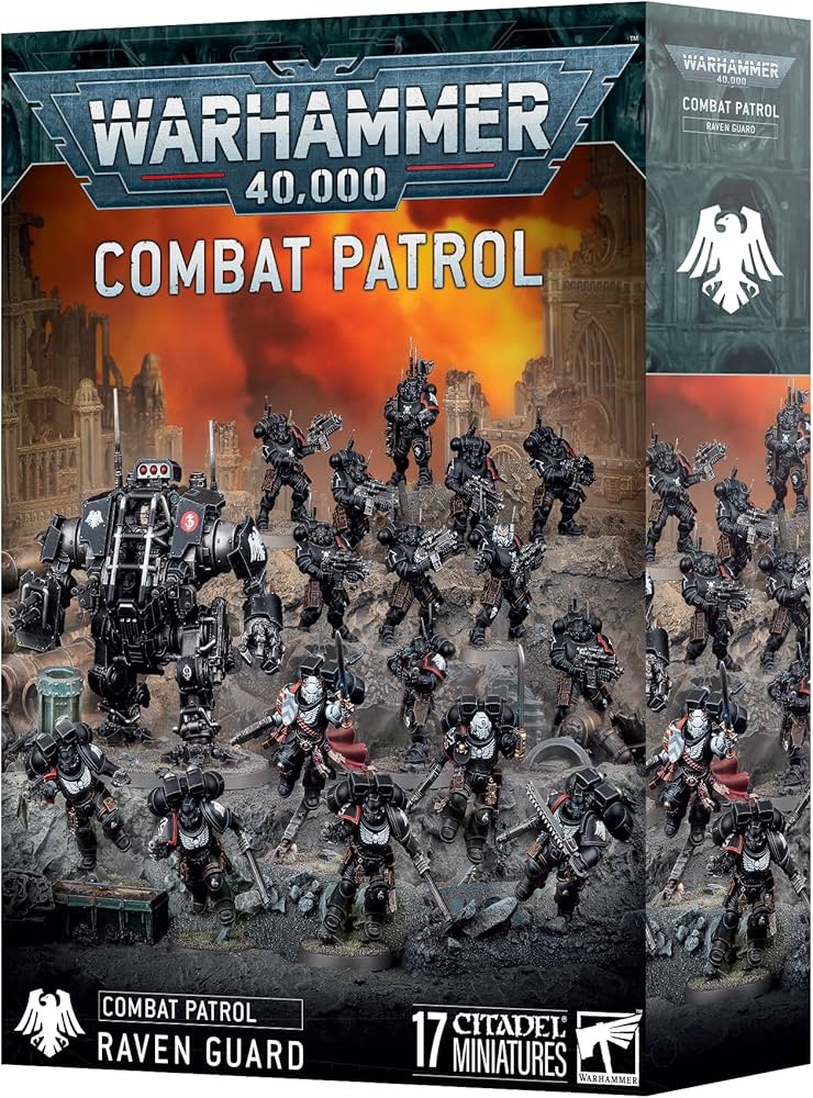 レイヴンガード：コンバットパトロール RAVEN GUARD Amazon.com: Games Workshop Warhammer 40K: Combat Patrol: Raven
