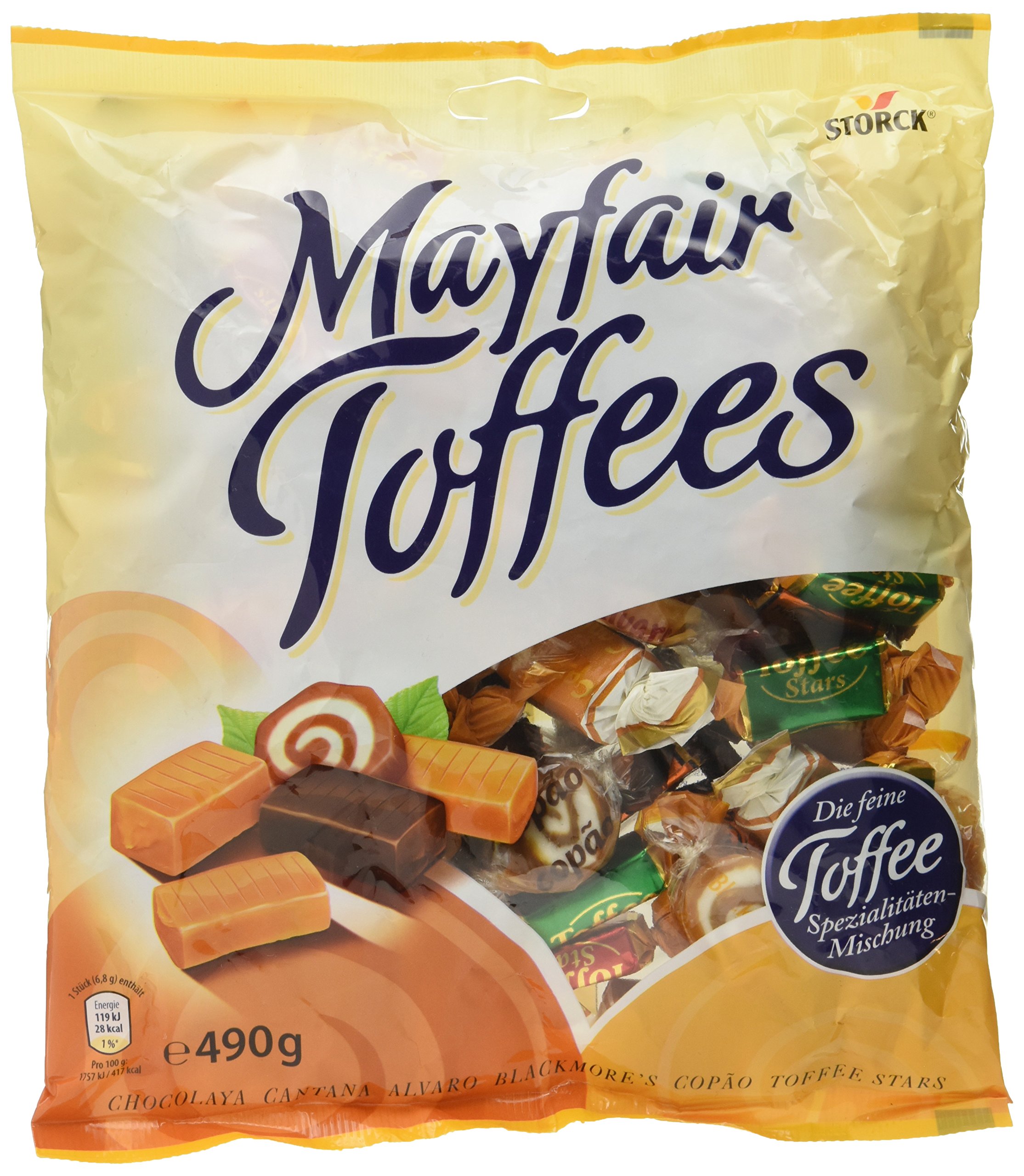 かなsoymilk+toffee-500(値引き) Storck Mayfair Toffees 490g : Amazon.de: Grocery