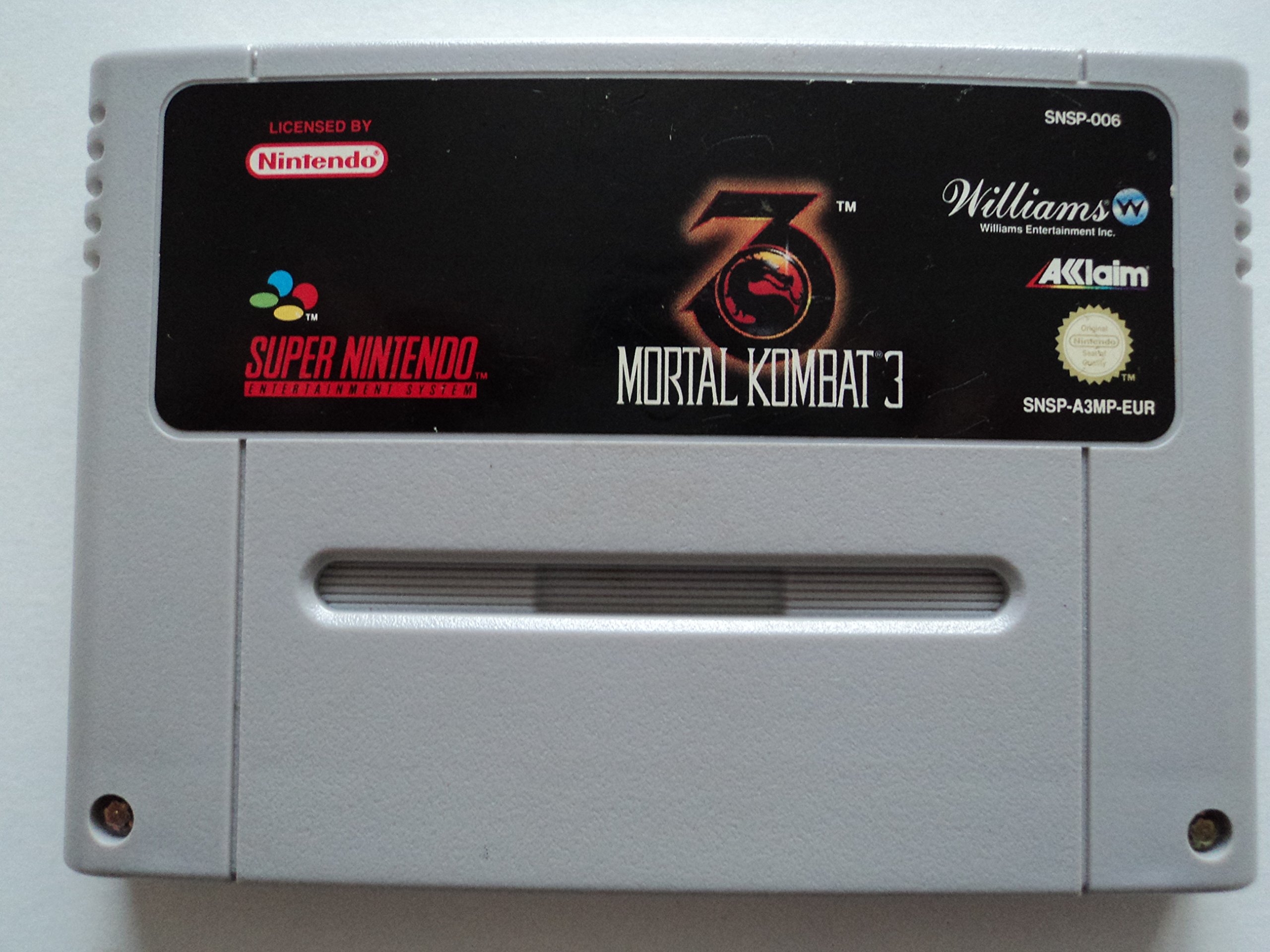 Mortal kombat 3 - Super Nintendo - PAL : Amazon.co.uk: PC & Video
