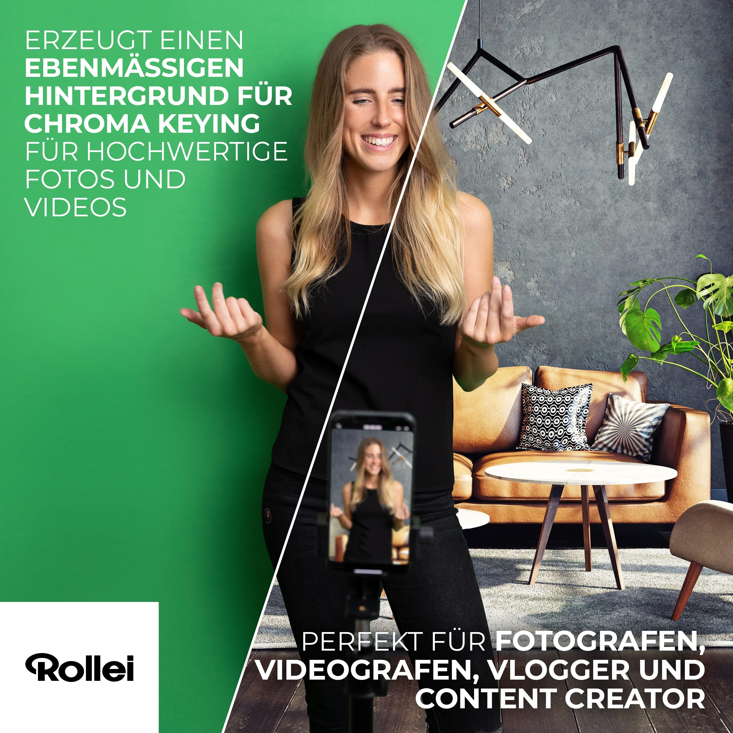 Rollei Panorama Greenscreen-Set