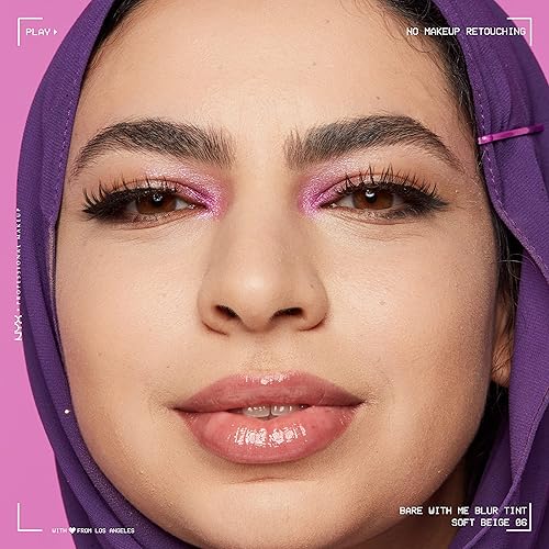 Vista 95 de NYX PROFESSIONAL MAKEUP Bare With Me Blur Skin Tint - Base de maquillaje con matcha, glicerina y niacinamida, marfil claro 03 marfil claro