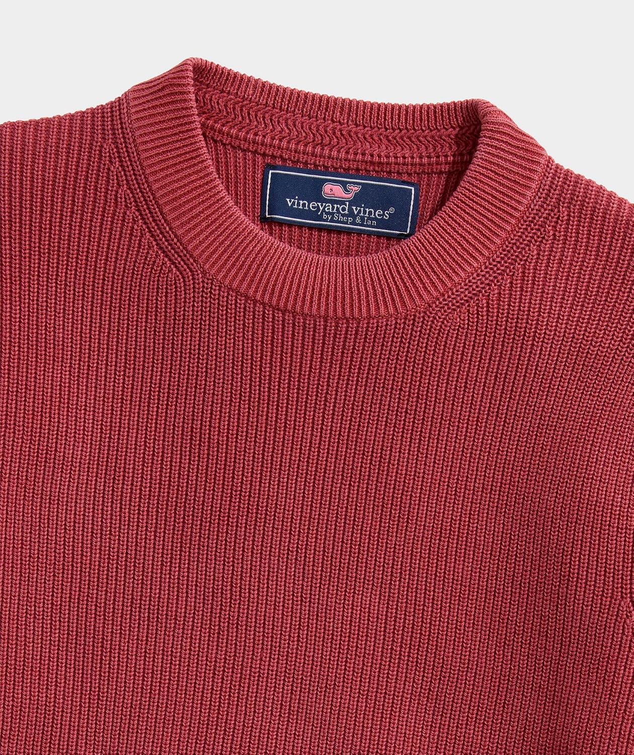 vineyard vines Boys' Folly Beach Garment Dye Crewneck