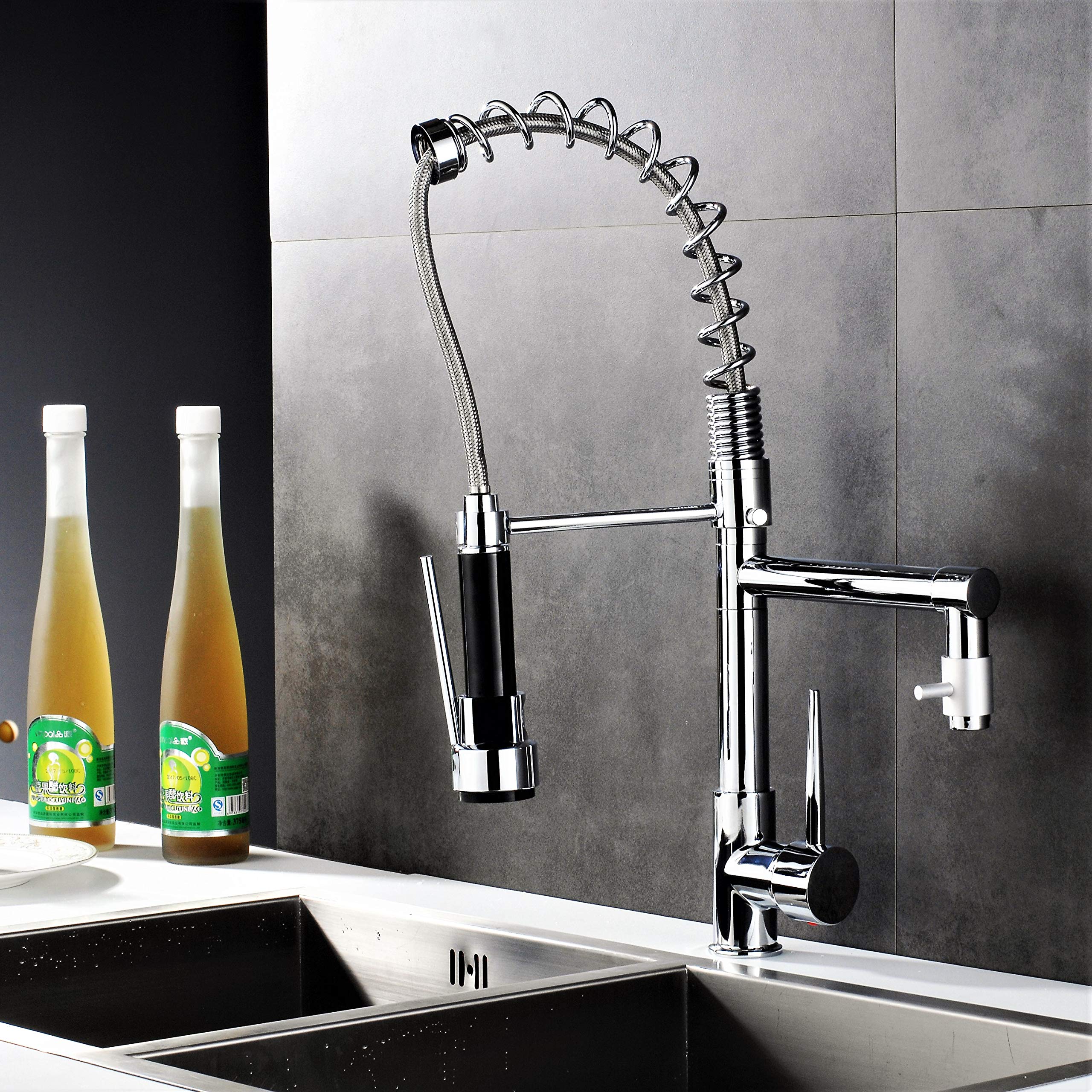 Gastro profesional – Grifo cocina grifo mezclador grifo ducha resorte