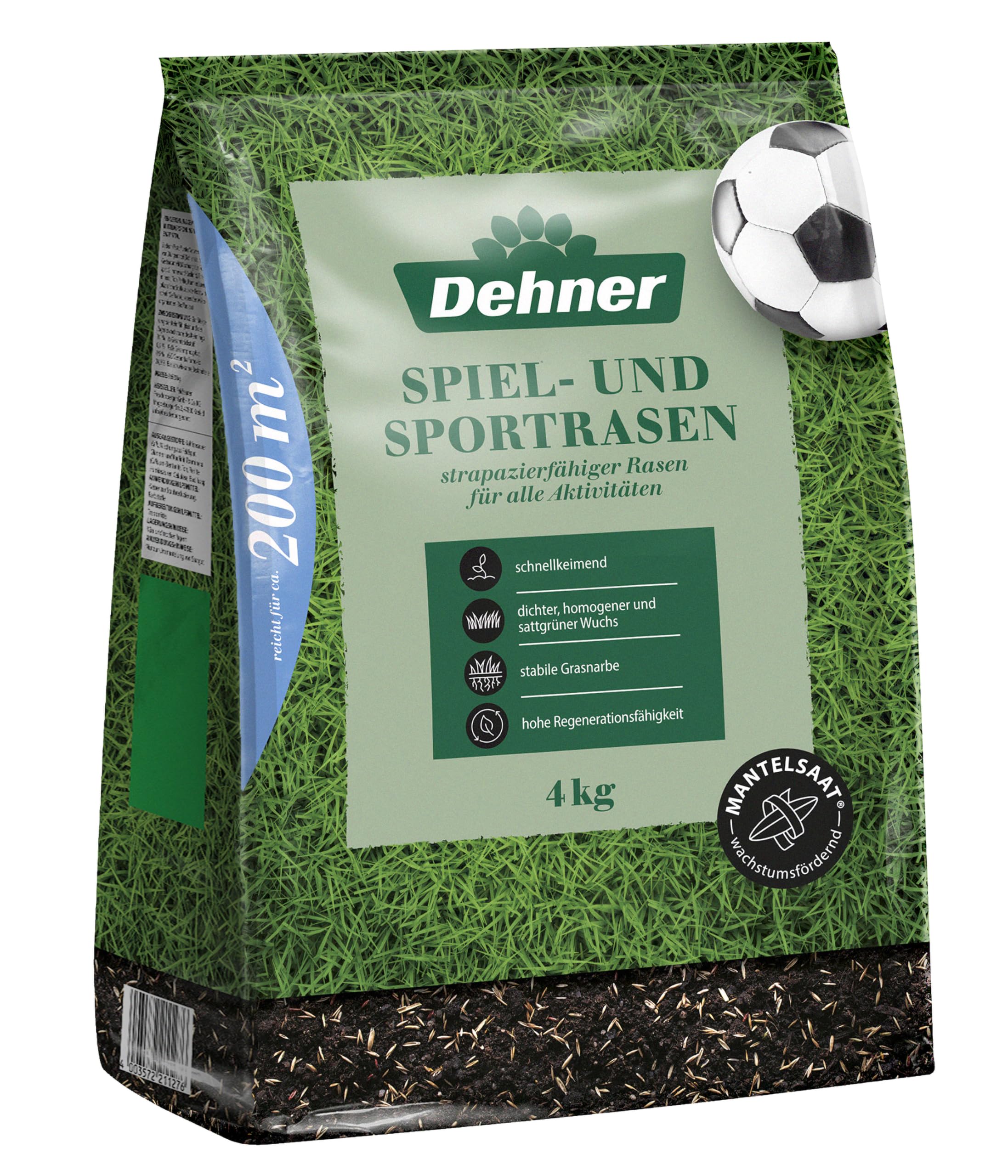 Dehner 5802442 materiał siewny trawnika, naturalny