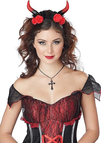 California Costumes Encantadora Diablo Cuernos Rosa