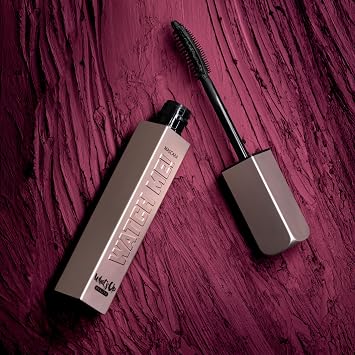 Whats Up Beauty - Watch Me! Burgundy Volumizing and Lengthening Colored Mascara with Peptide and Vitamin B5 Clean Made in Italy Cruelty Free Eye Makeup