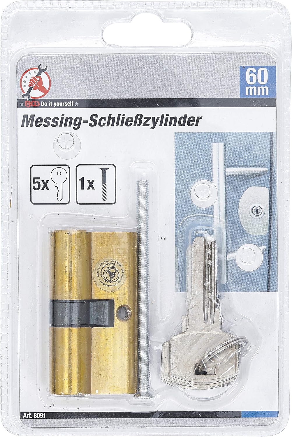 BGS Diy 8091, Gold, 60 mm - Image 4