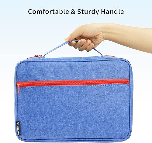 Vista 13 de KISLANE Carrying Case Compatible with 64 Bakugan Figures, Case Compatible with Bakugan Accessories, Bag Only (Black)