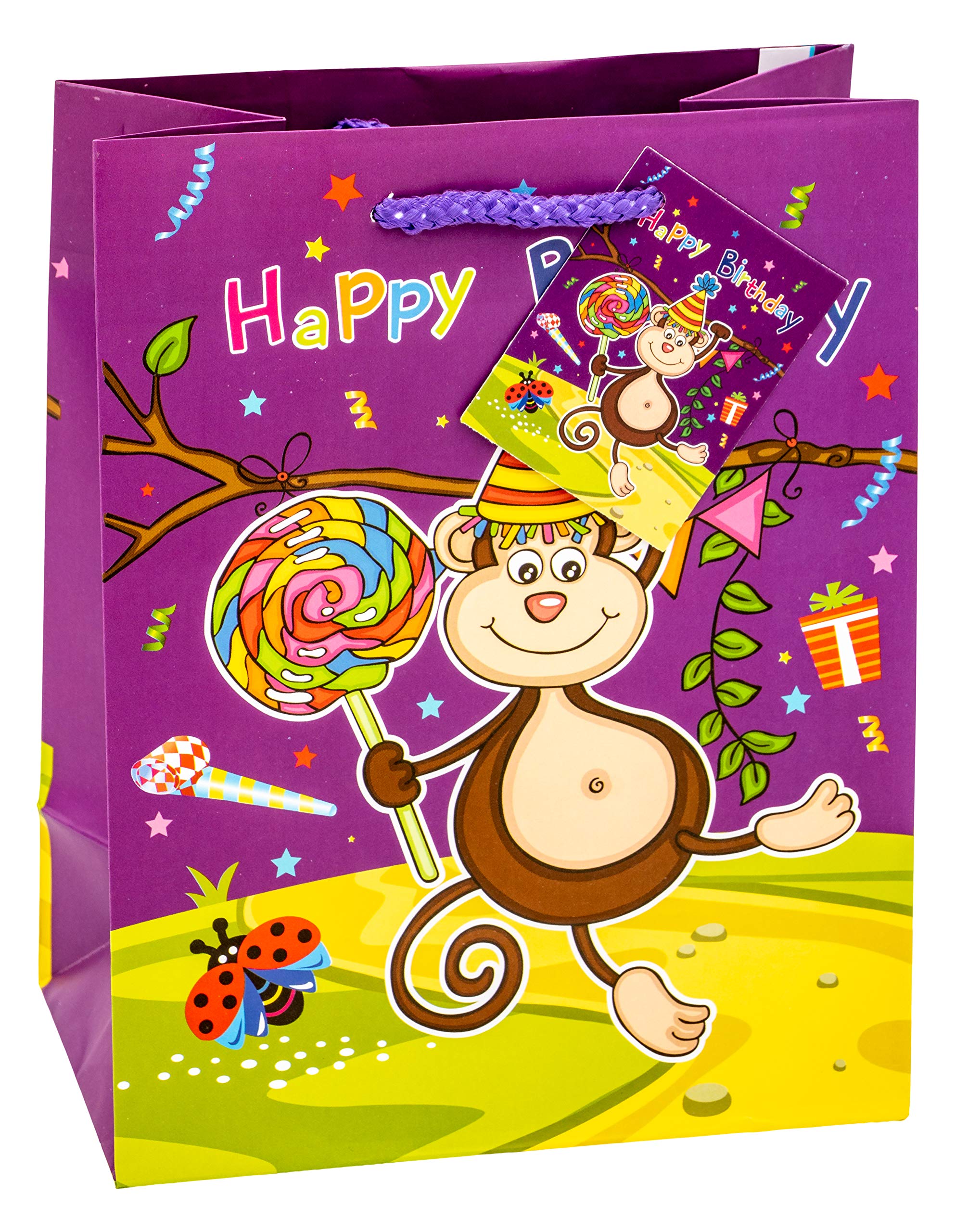 TSI 85285 Lot De 12 Sacs Cadeau Pour Bouteille Sur Le Theme Du Vin 4 Modeles